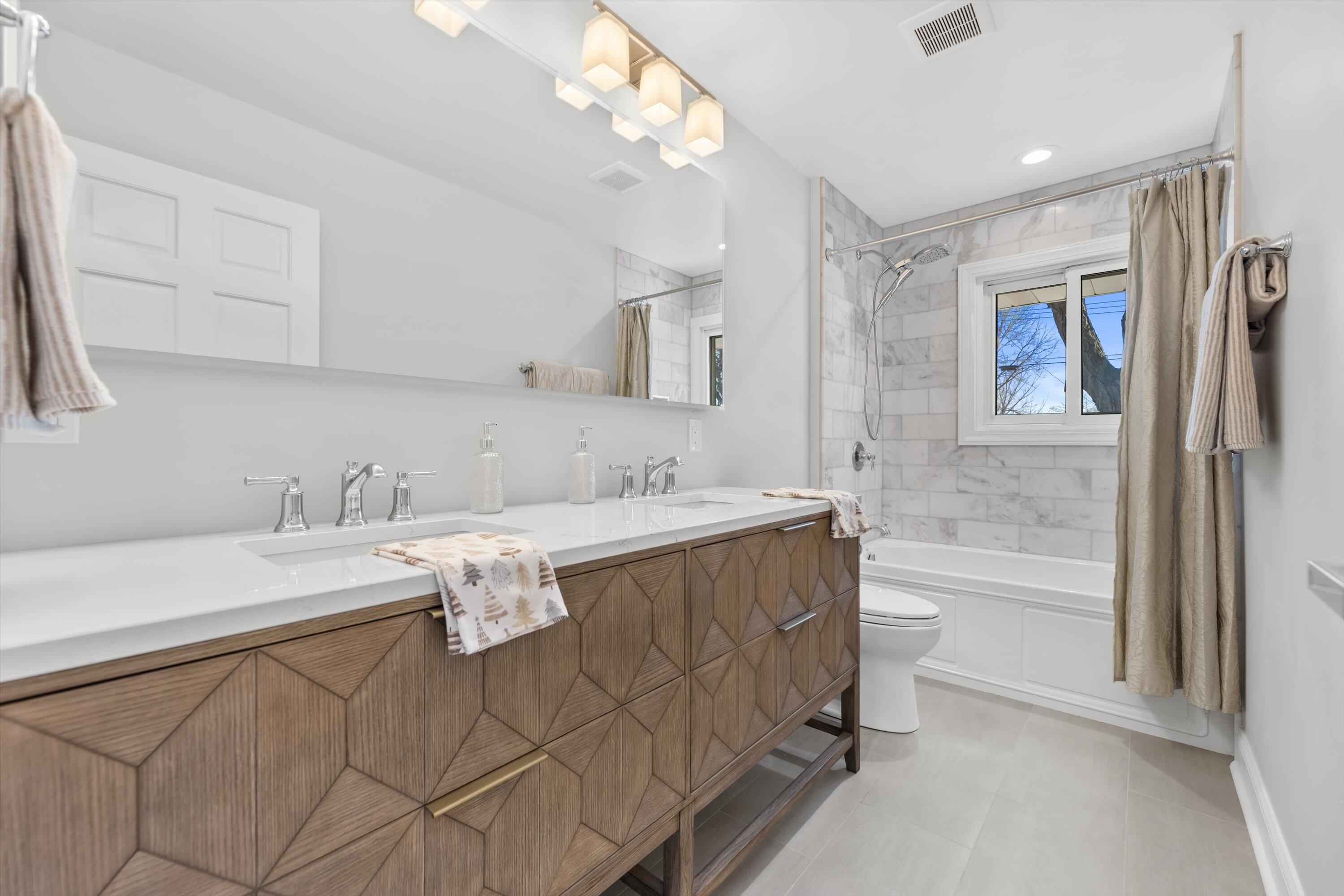 850 North Janacek Road Brookfield, WI 53045 - Photo 34 of 44 Redone bathroom