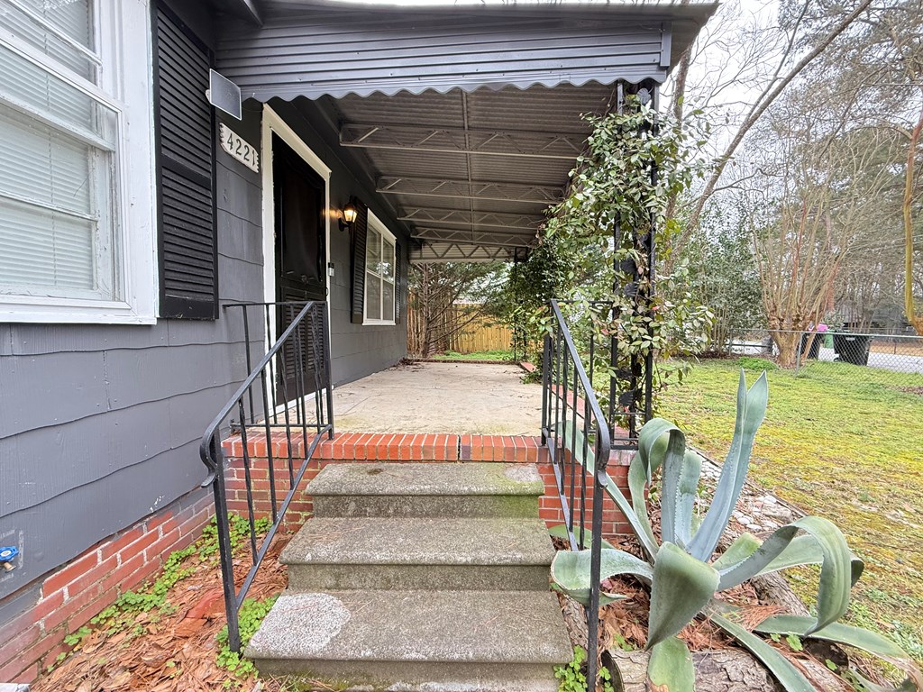 4221 Adams Street Columbus, GA 31907 - Photo 4 of 17 a view of outdoor space and deck