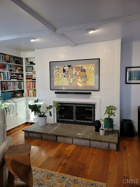 246 Lafayette Road Syracuse, NY 13205 - Photo 5 of 12 Living Room with fireplace