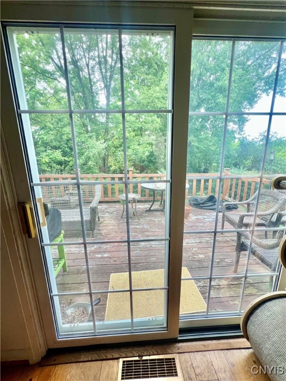246 Lafayette Road Syracuse, NY 13205 - Photo 8 of 12 Slider from Dining Room to Deck