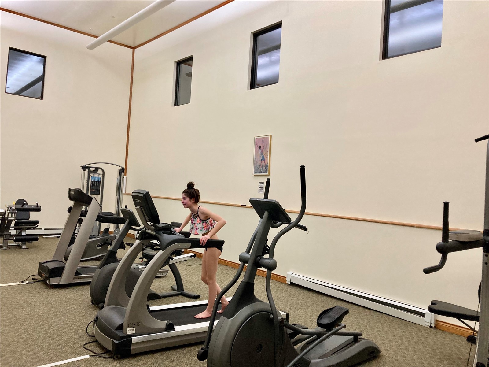 8500 Ryan Gulch Road, Unit 301 Silverthorne, CO 80498 - Photo 33 of 49 a view of a room with gym equipment