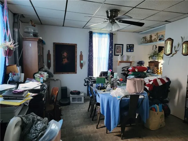 a room with gym equipment and toys