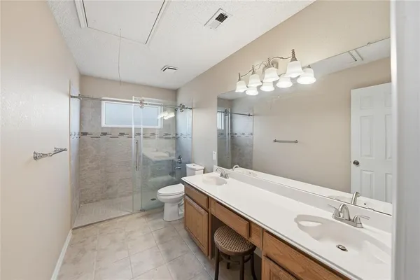 a room with furniture