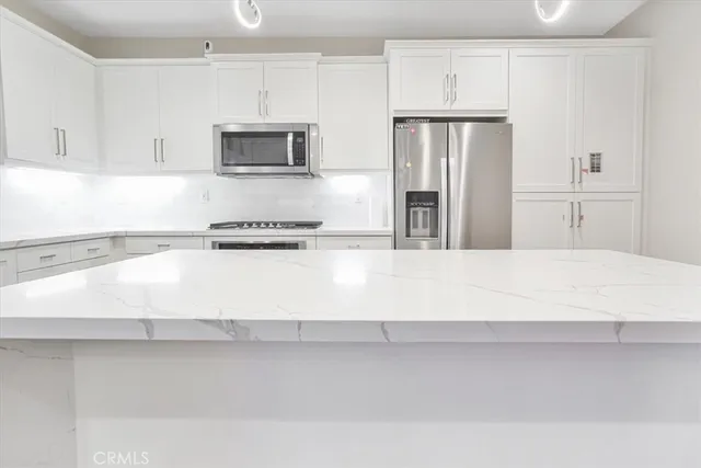 a view of a kitchen with an oven