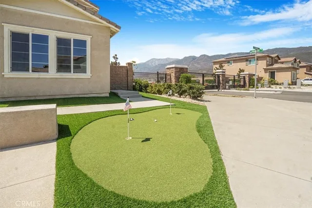 a view of a swimming pool with a lake