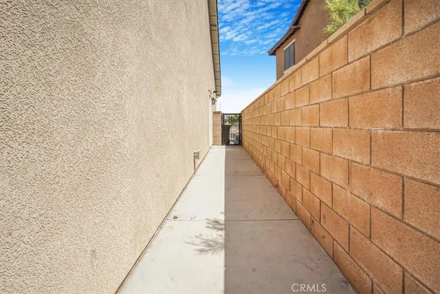 a view of terrace with city view