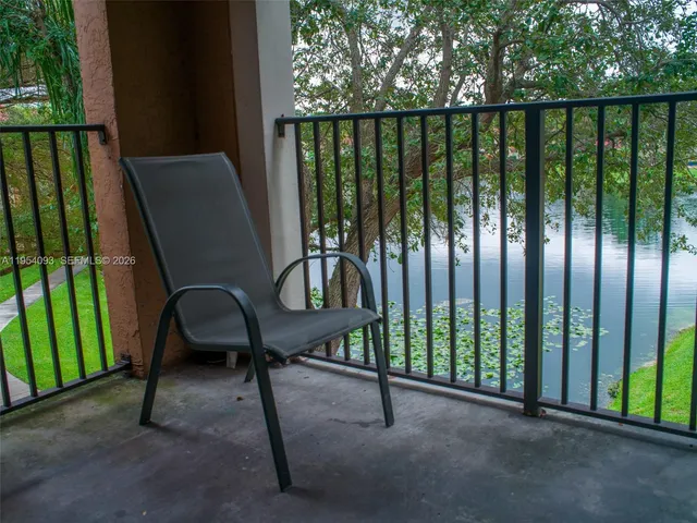 a view of a park bench