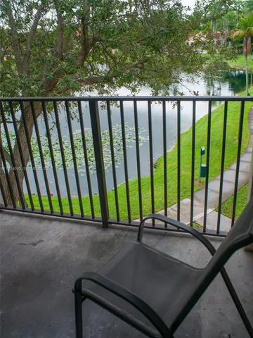 a view of lake from a window