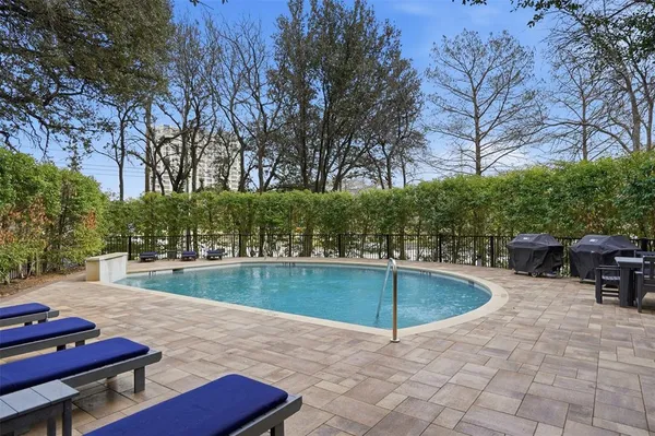 a view of outdoor space yard swimming pool and patio