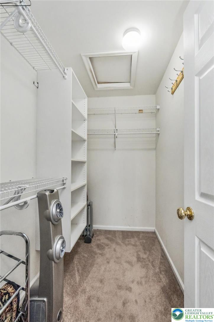 2132 Lexington Avenue Bethlehem, PA 18017 - Photo 25 of 47 a view of walk in closet with empty racks