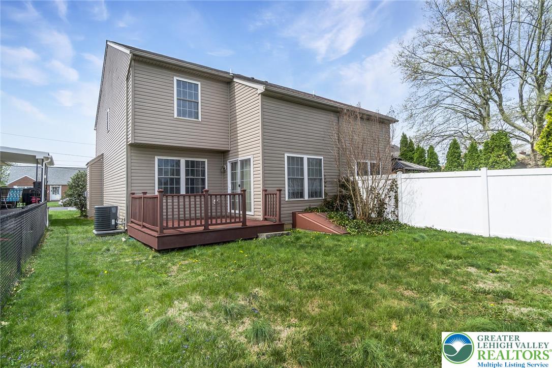 2132 Lexington Avenue Bethlehem, PA 18017 - Photo 43 of 47 a view of a house with a yard and deck