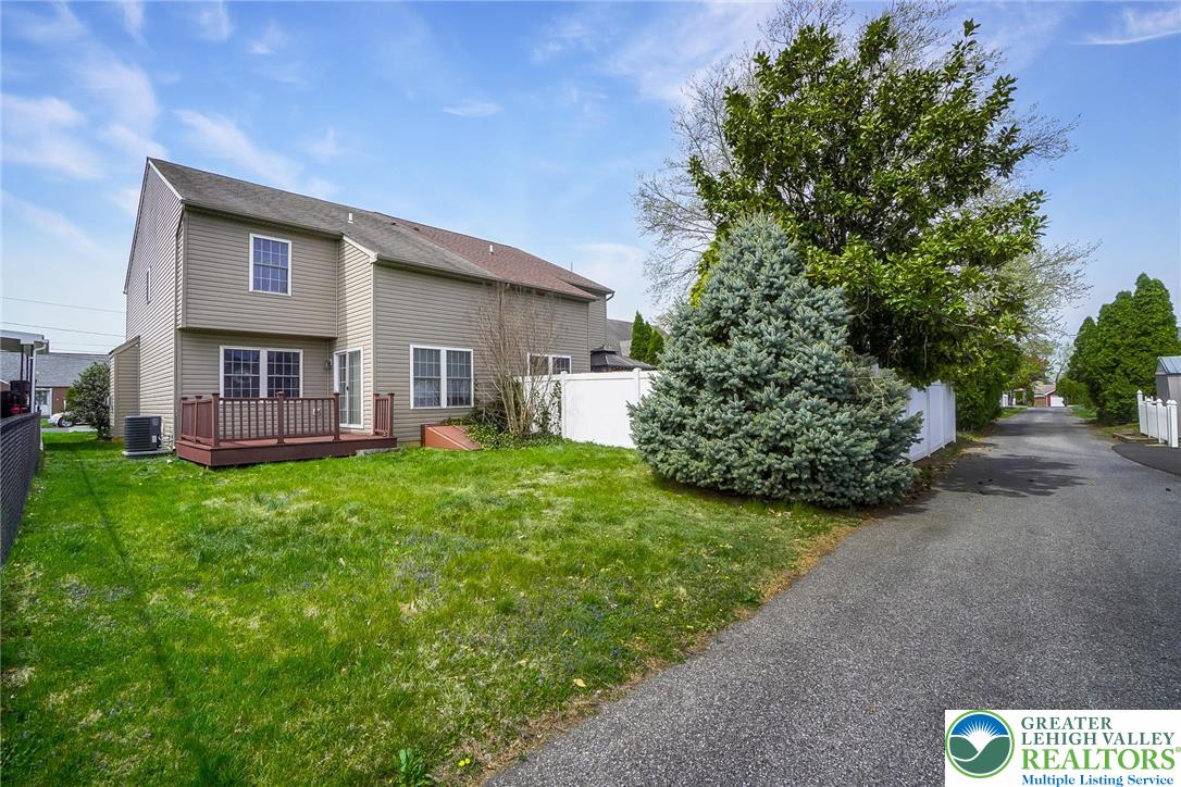 2132 Lexington Avenue Bethlehem, PA 18017 - Photo 44 of 47 a view of a house with backyard porch and garden