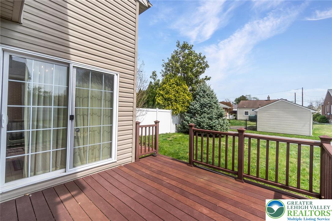 2132 Lexington Avenue Bethlehem, PA 18017 - Photo 46 of 47 a view of a balcony with wooden floor