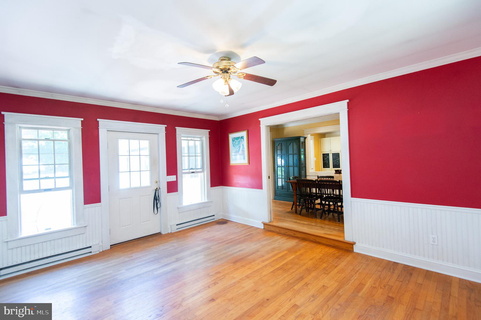 23130 Sparks Road Ridgely, MD 21660 - Photo 22 of 74 a view of an empty room with window and wooden floor
