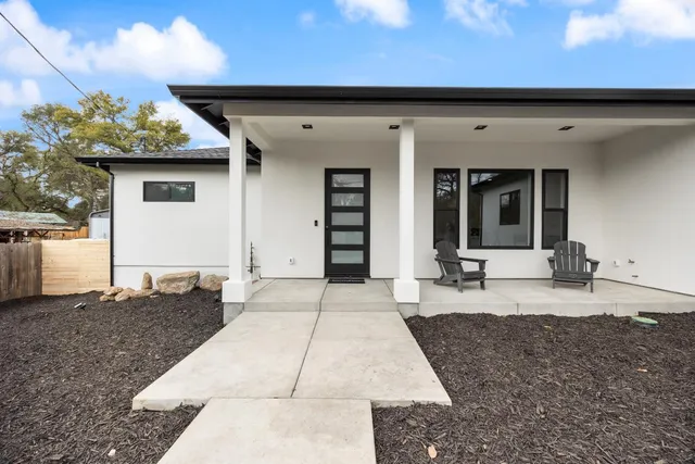 a view of a entryway door