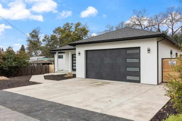 a house with a outdoor space