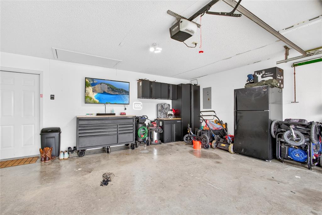 703 College Street Celeste, TX 75423 - Photo 24 of 29 a view of a garage with rack and bicycle