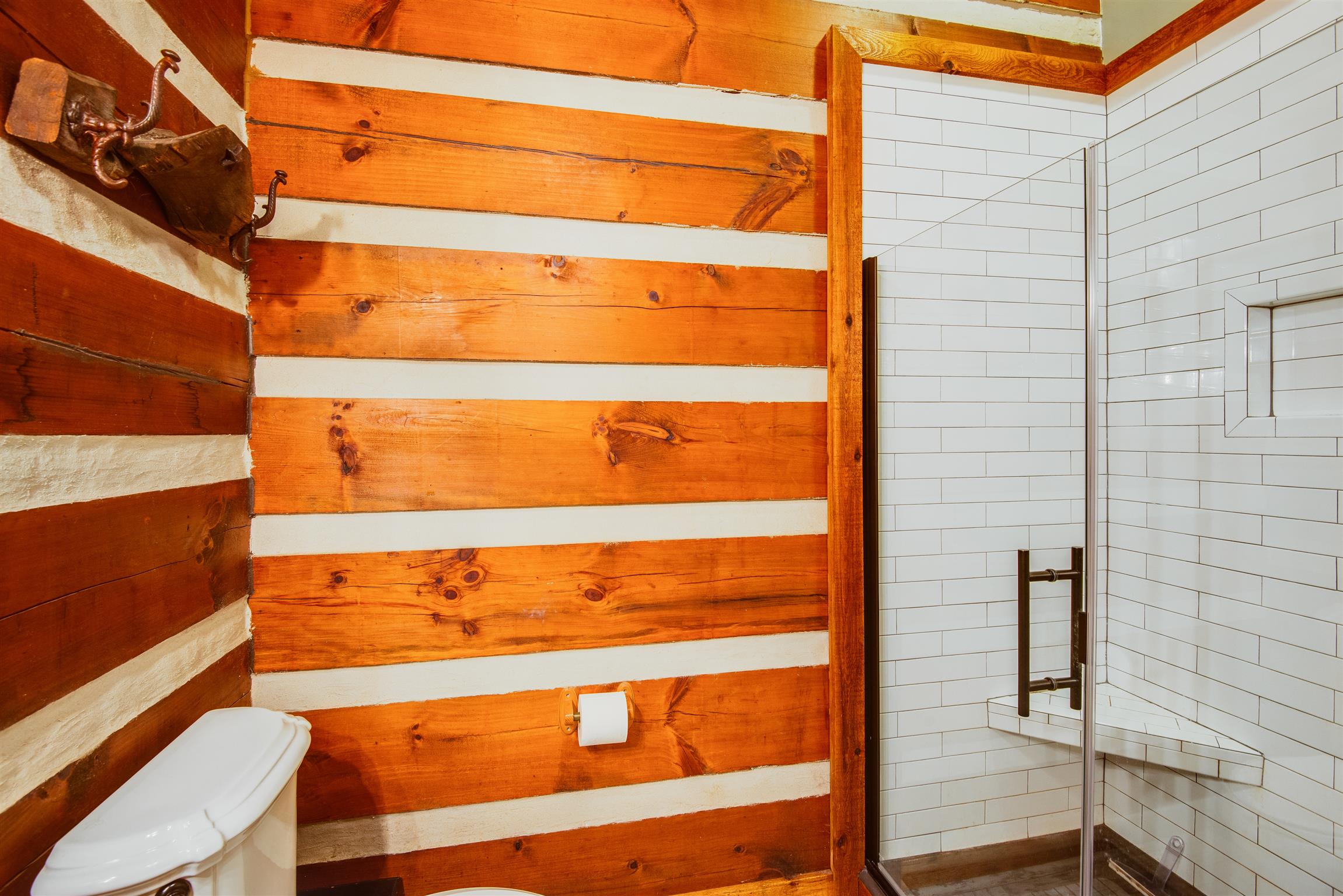 3198 Arnold Road Centerville, TN 37033 - Photo 11 of 30 Master Bathroom w/ subway tiled shower and seamless glass door