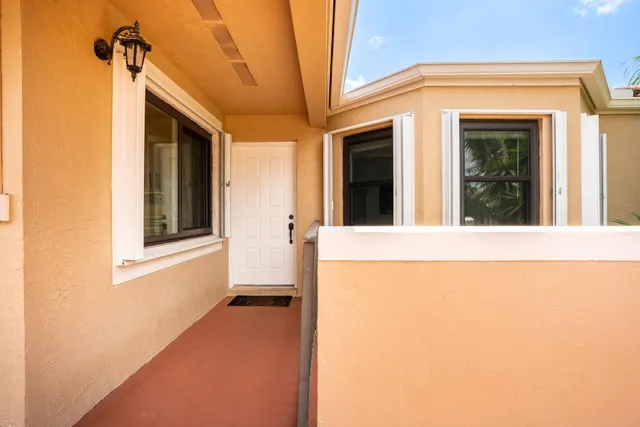 a view of a house with a large windows