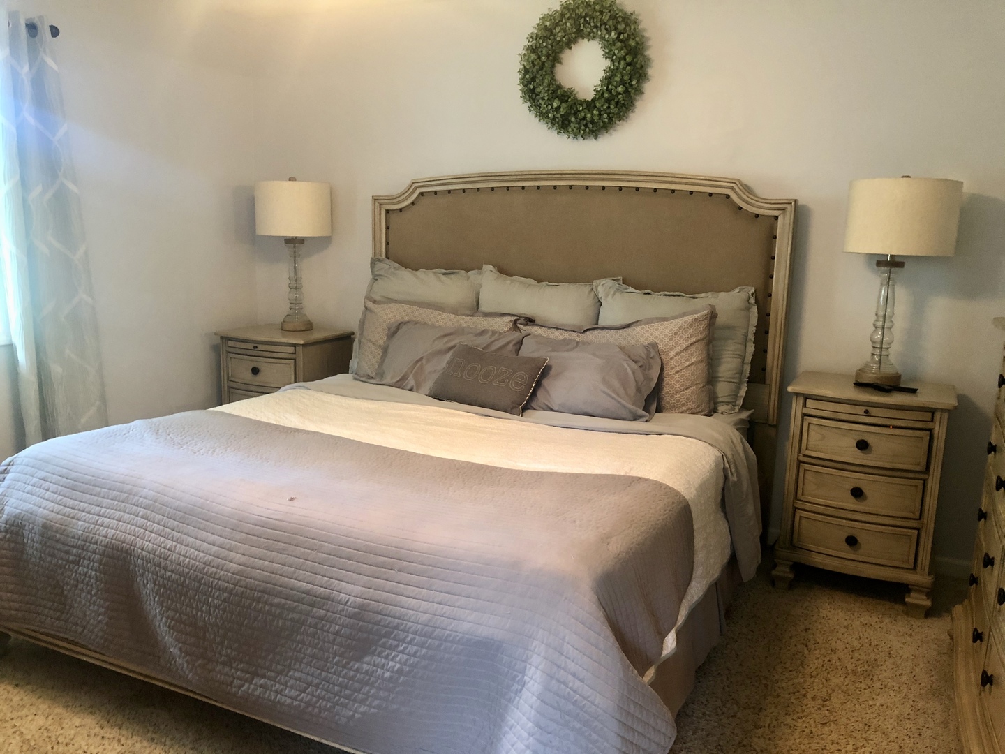 24848 South Ridge Road Elwood, IL 60421 - Photo 39 of 48 a bedroom with a bed and a lamp
