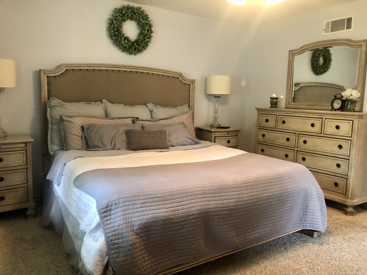 24848 South Ridge Road Elwood, IL 60421 - Photo 40 of 48 a bedroom with a bed and lamp
