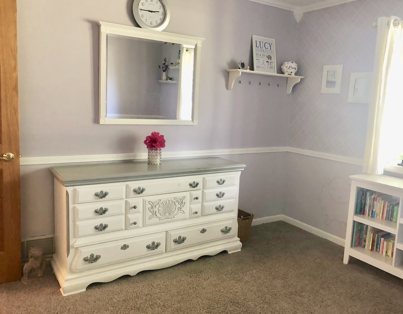 24848 South Ridge Road Elwood, IL 60421 - Photo 45 of 48 a bathroom with a baby crib and a dresser
