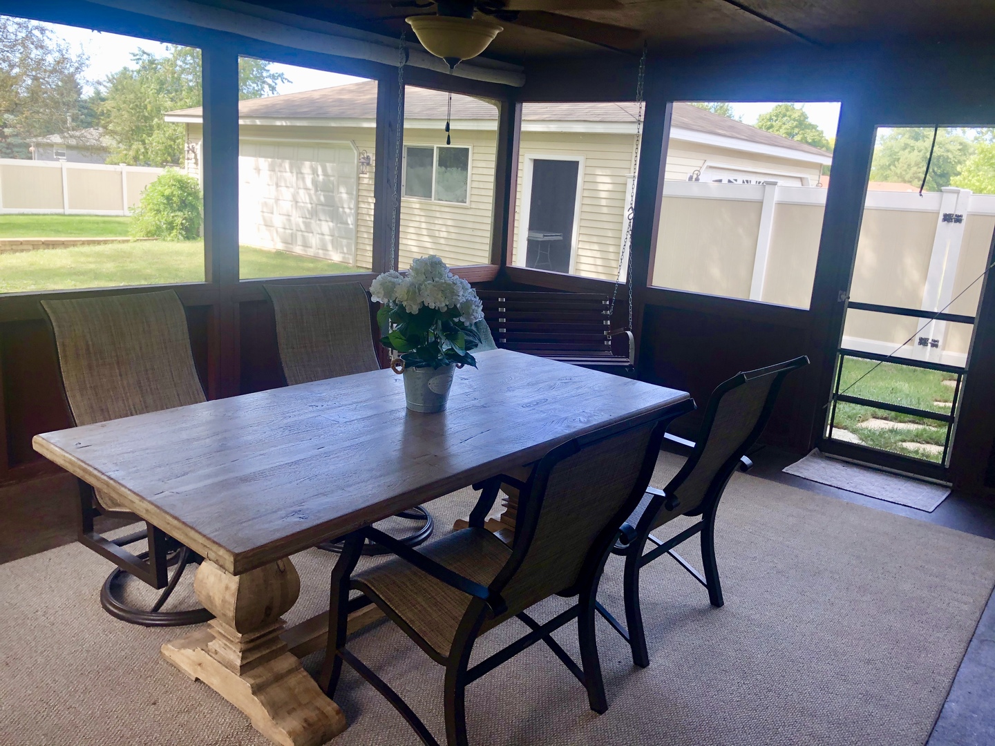 24848 South Ridge Road Elwood, IL 60421 - Photo 7 of 48 a view of a dining room with furniture window and wooden floor