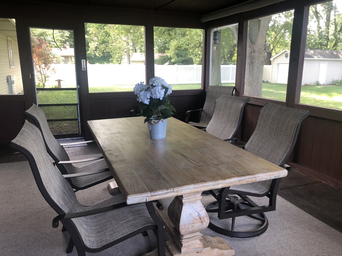 24848 South Ridge Road Elwood, IL 60421 - Photo 9 of 48 a view of a dining room with furniture window and outside view