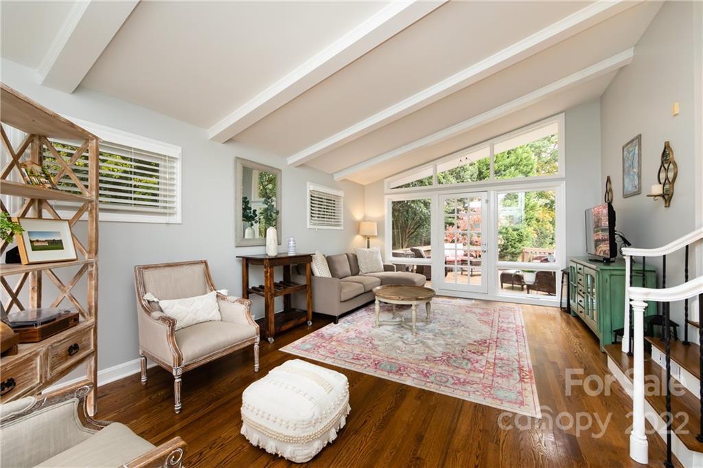 6409 Montpelier Road Charlotte, NC 28210 - Photo 4 of 35 a living room with furniture and a large window