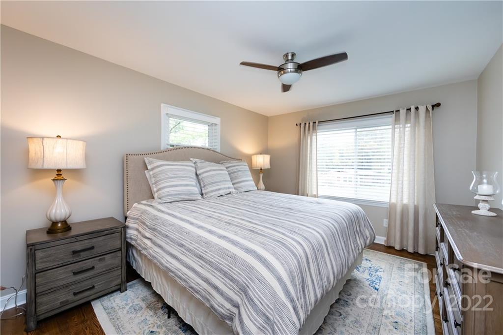 6409 Montpelier Road Charlotte, NC 28210 - Photo 9 of 35 a bedroom with a bed and a window