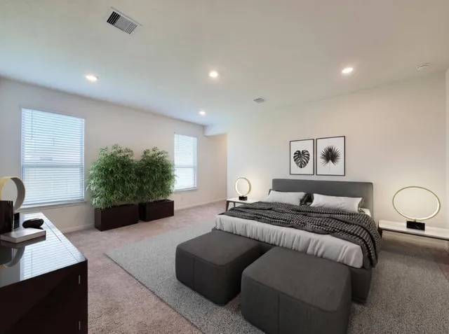 a view of empty room