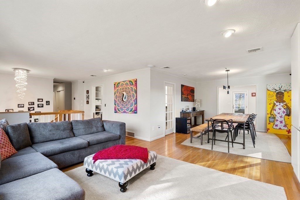 27 Grace Road Newton, MA 02459 - Photo 3 of 26 a living room with furniture and wooden floor