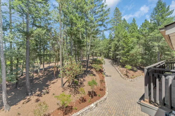 a view of outdoor space yard and green space