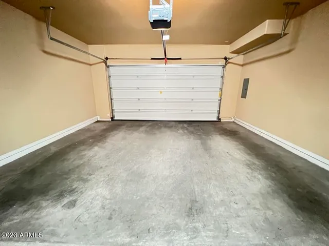 a view of a room with an empty space