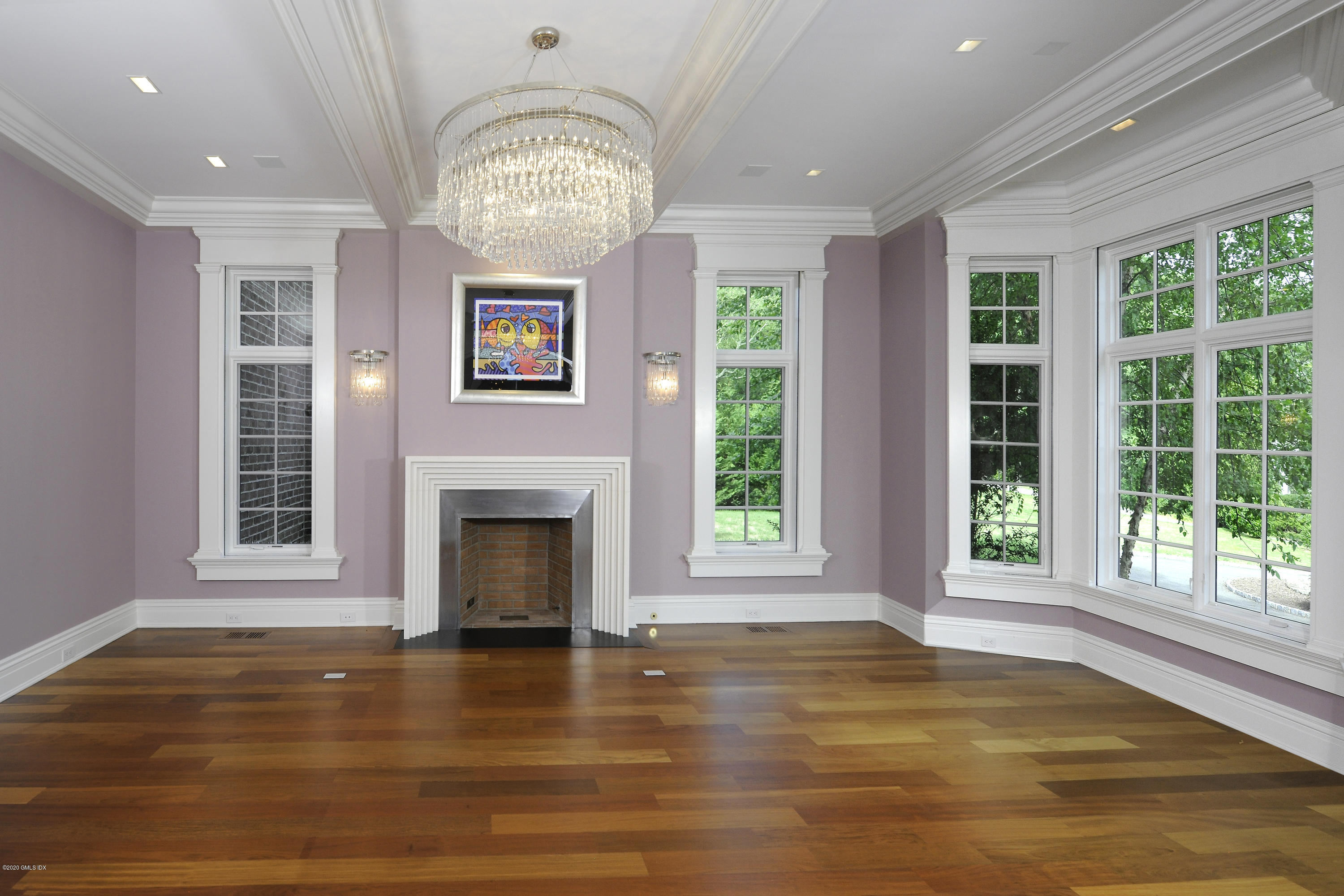 29 Doubling Road Greenwich, CT 06830 - Photo 6 of 26 a view of an empty room with wooden floor and a window