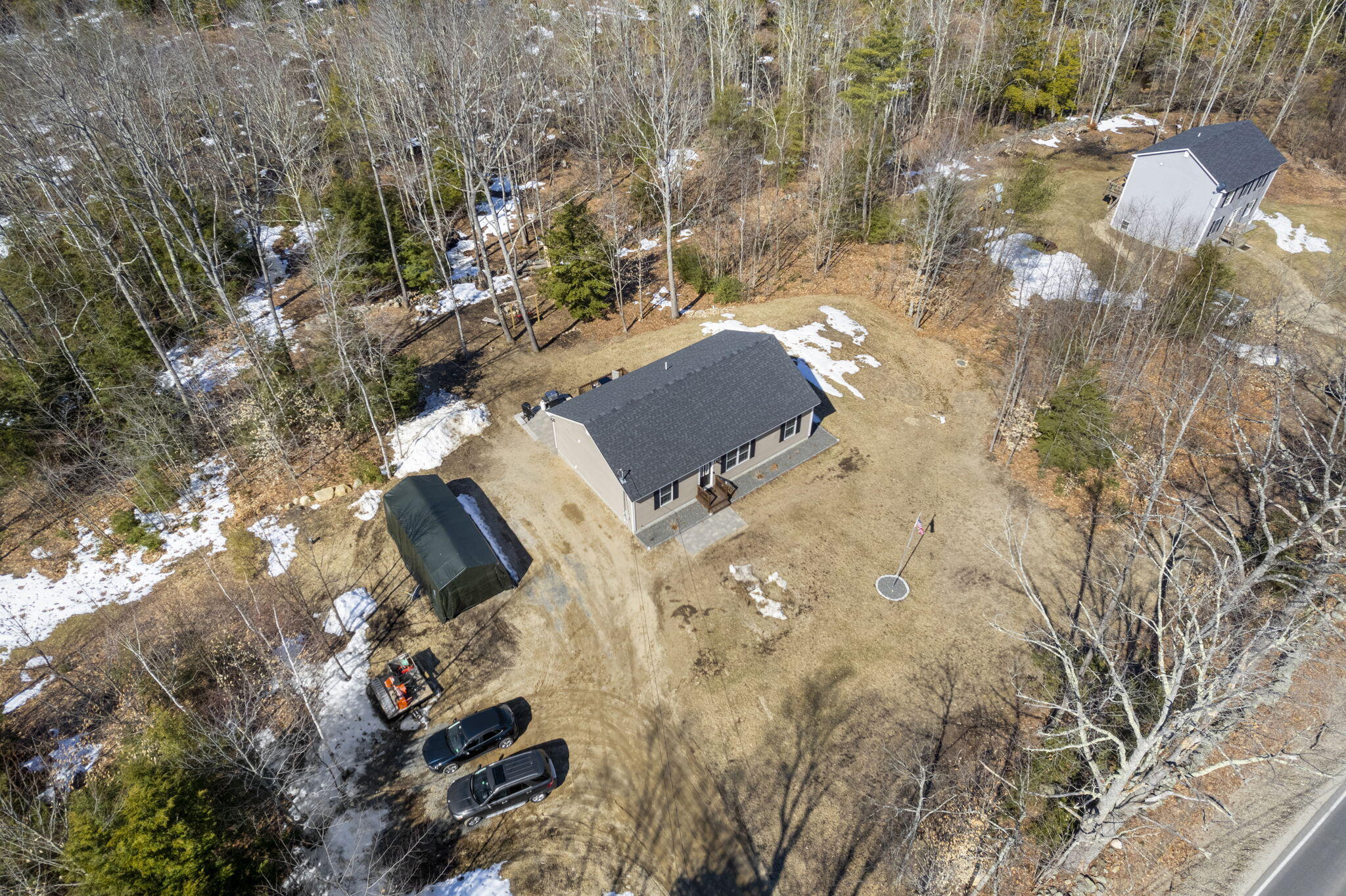 408 Deering Ridge Road East Waterboro, ME 04030 - Photo 46 of 50 Aerial View