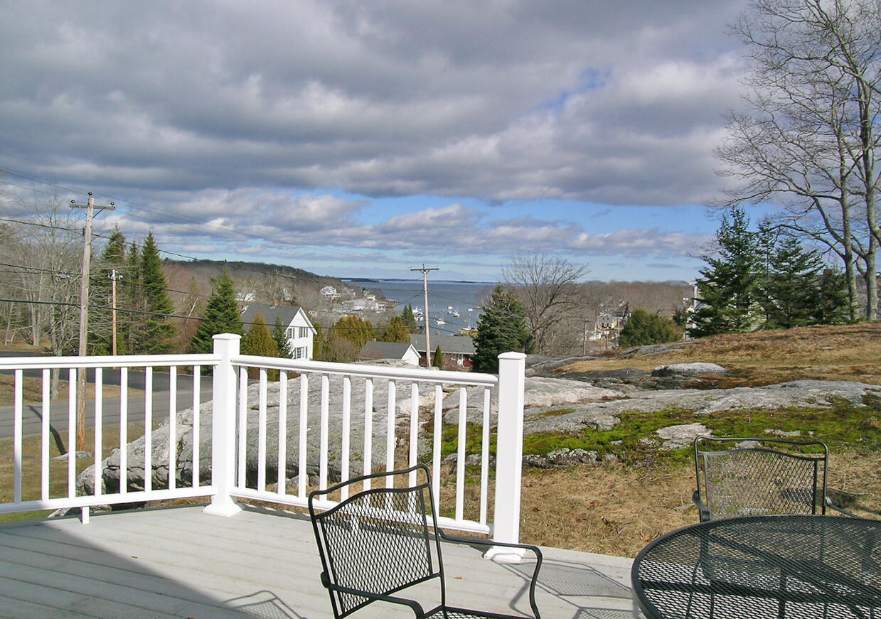 25 Southside Road New Harbor, ME 04554 - Photo 2 of 20 Deck View