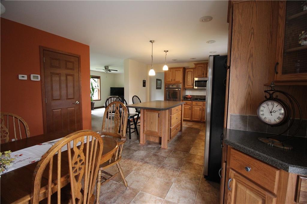 101 Pisor Road Hilliards, PA 16040 - Photo 4 of 25 Alternate kitchen view showing island storage and entry to living room