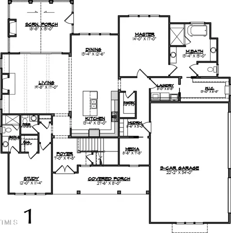 $1,450,000 | 422 Lower Thrift Road, New Hill, NC 27562