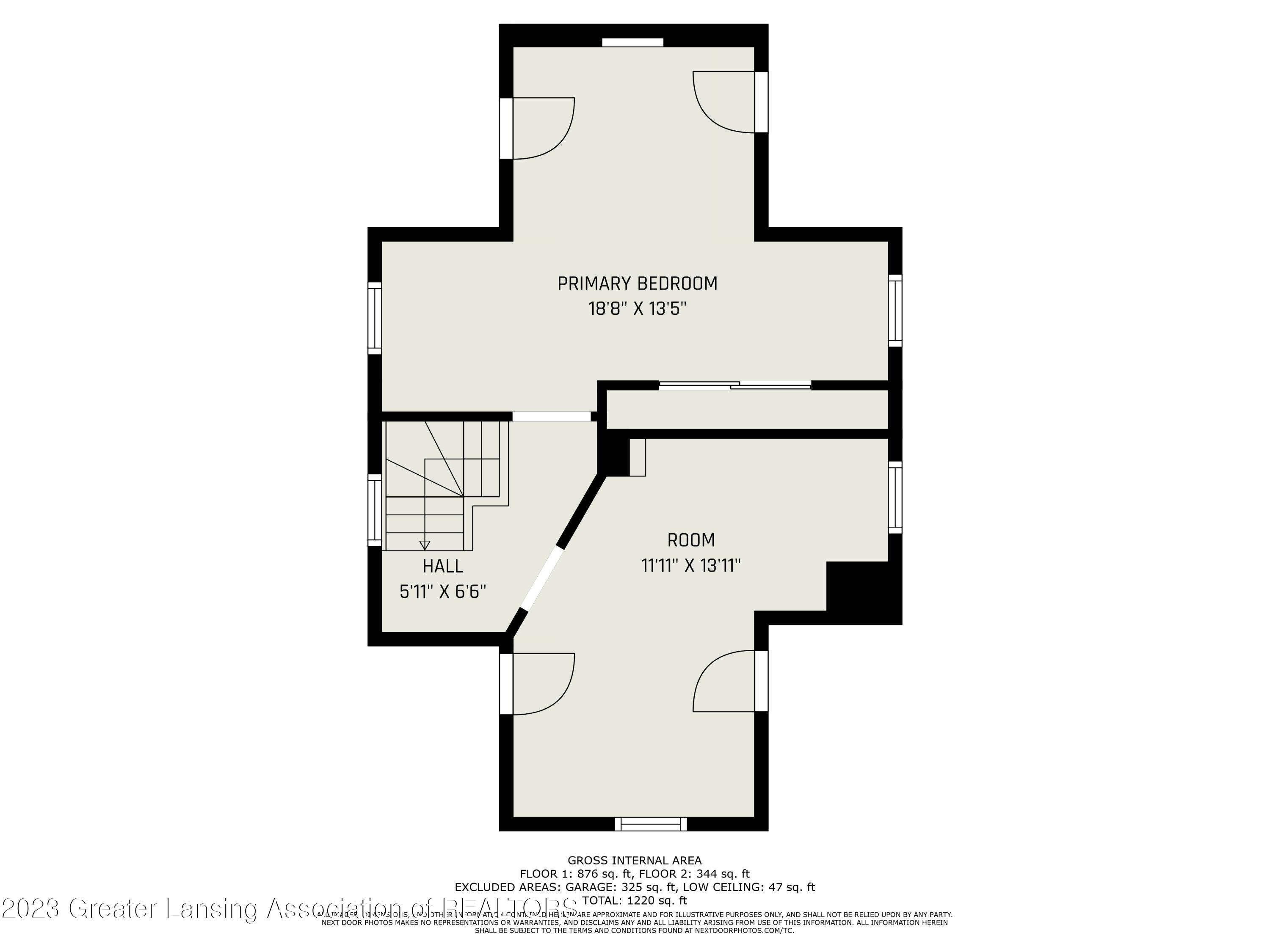 2010 East Cavanaugh Road Lansing, MI 48910 - Photo 22 of 22 2nd_floor_2010_east_cavanaugh_road_lansi