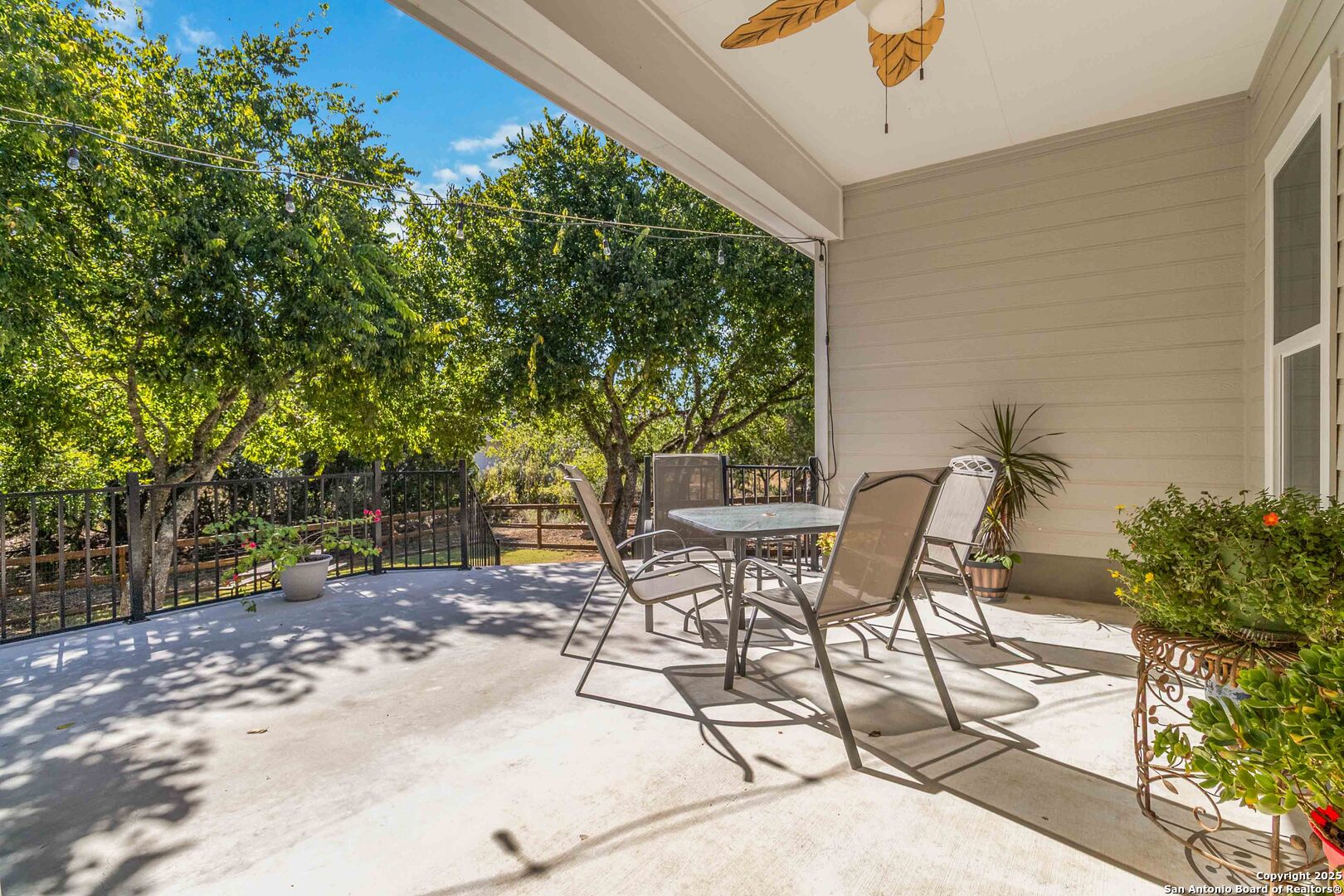 342 Wood View Circle Bandera, TX 78003 - Photo 40 of 45 a view of an outdoor space with seating