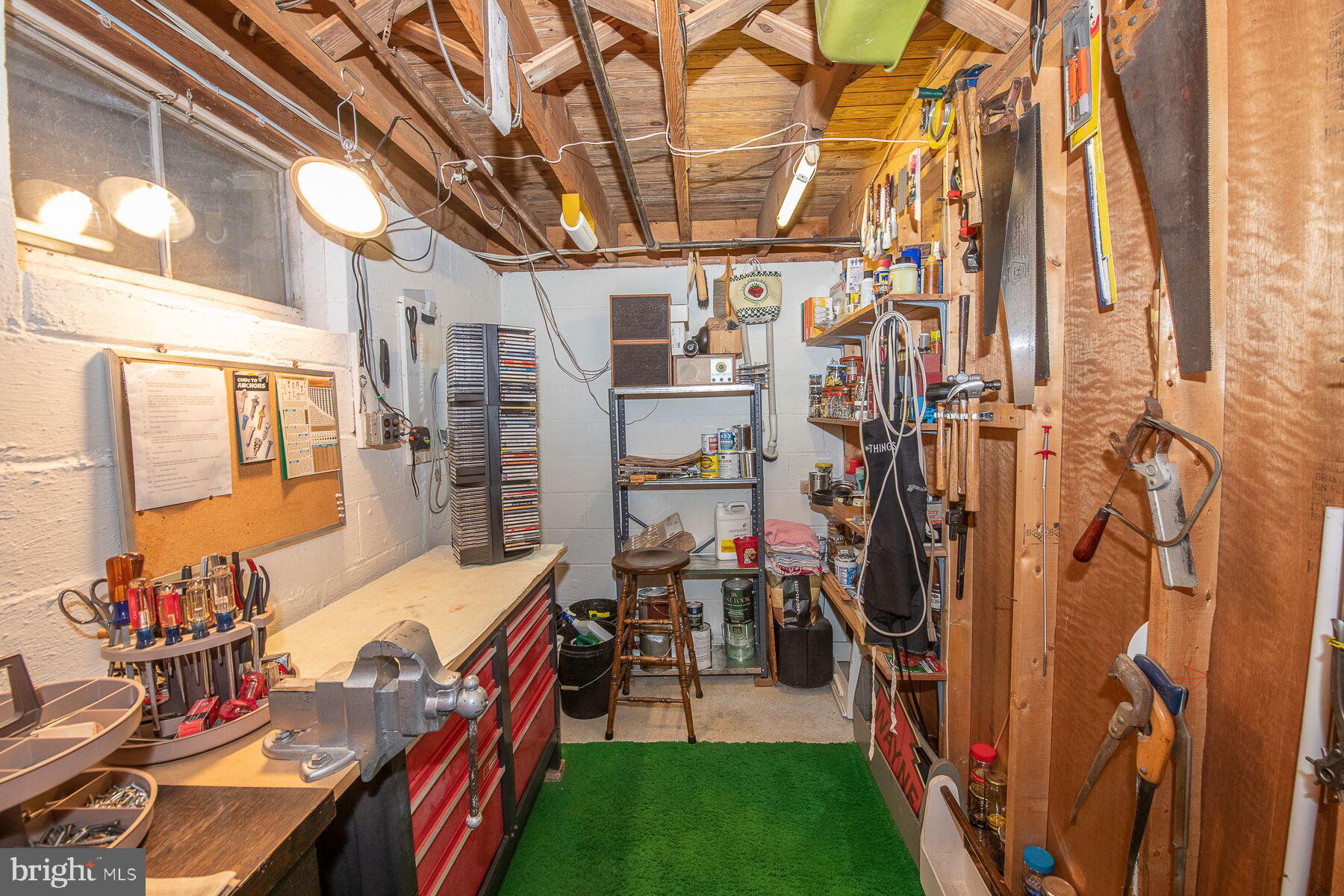 319 Dundee Place Devon, PA 19333 - Photo 34 of 39 Basement Workroom and Storage