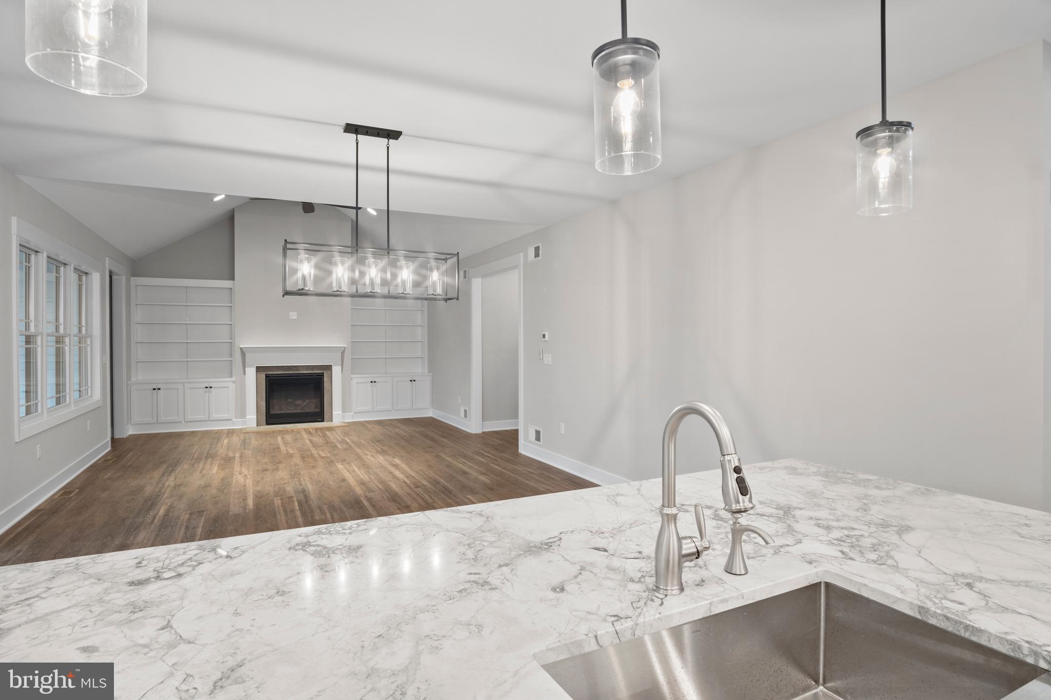 35 Warren Trail Fairfield, PA 17320 - Photo 12 of 67 a view of a kitchen with a sink and chandelier
