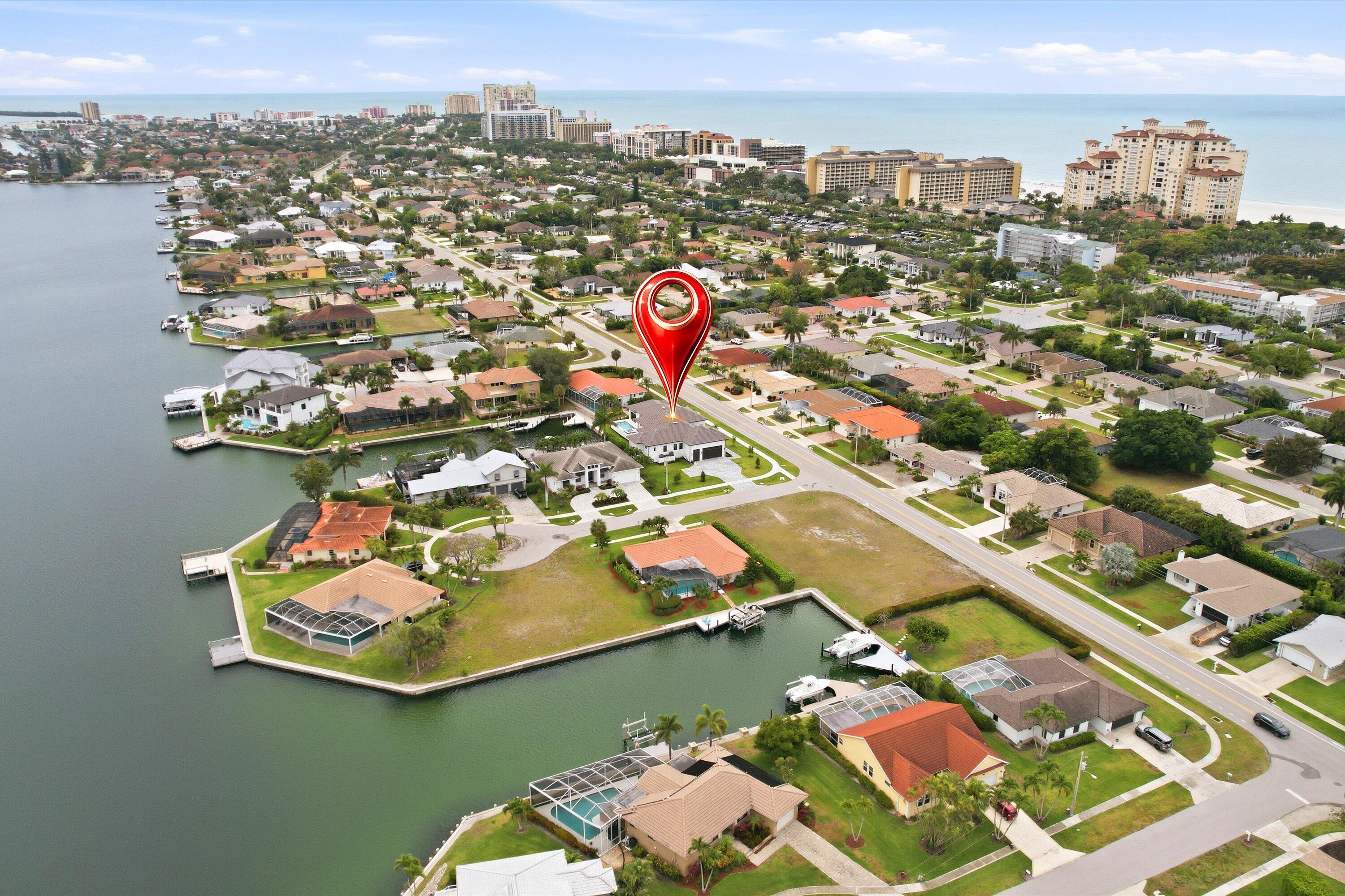 211 Landmark Street Marco Island, FL 34145 - Photo 83 of 85 83-Aerial Photo 010