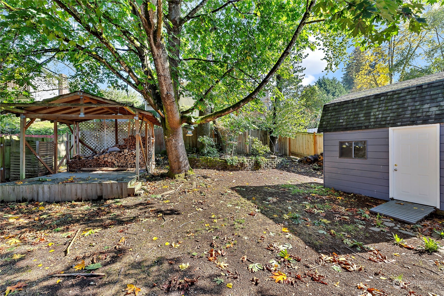 7209 6th Avenue West Everett, WA 98203 - Photo 26 of 27 a view of a backyard with a tree