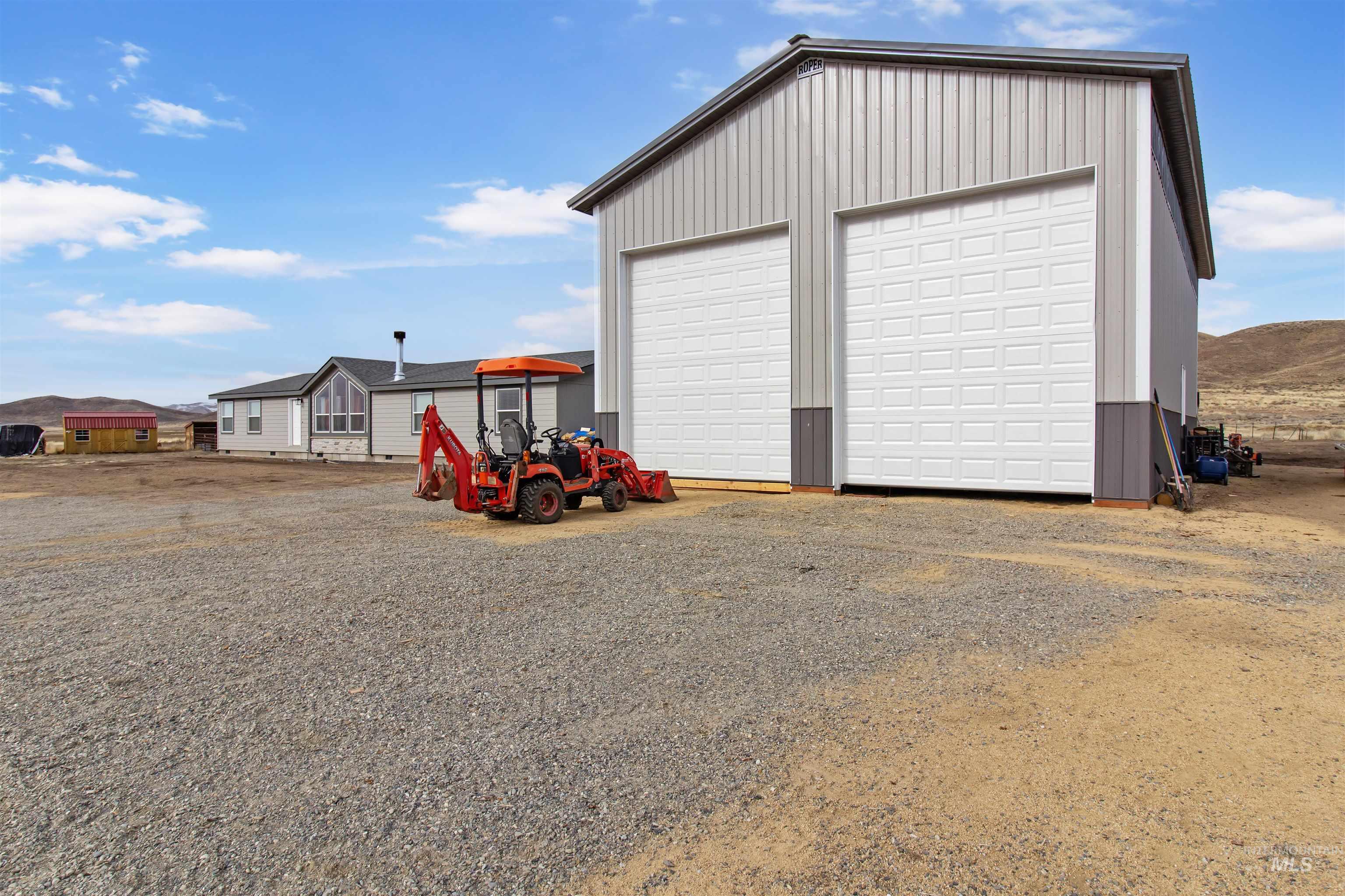 161 Horseshoe Loop West Fairfield, ID 83327 - Photo 44 of 50 View of detached garage