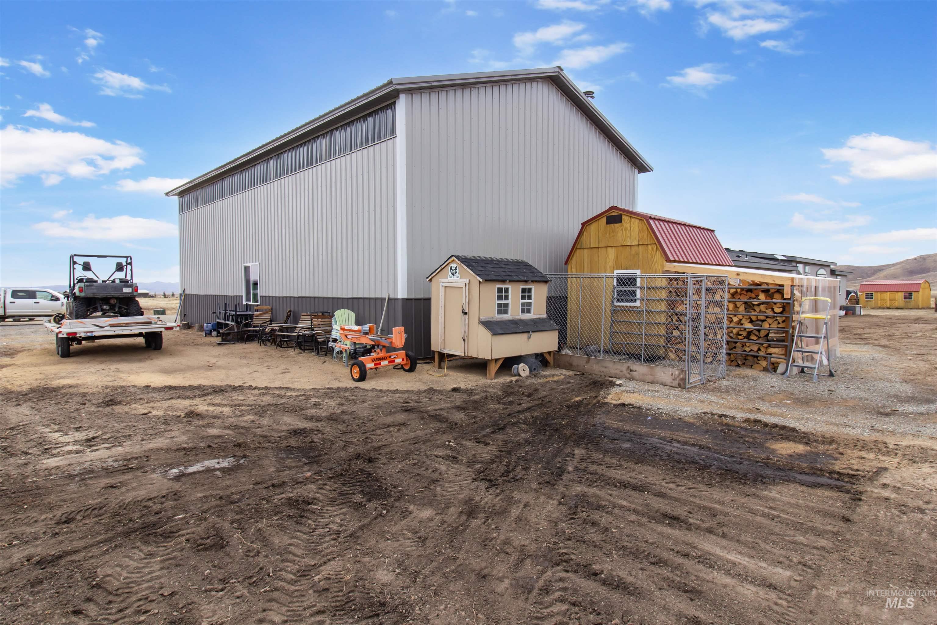 161 Horseshoe Loop West Fairfield, ID 83327 - Photo 47 of 50 View of pole building