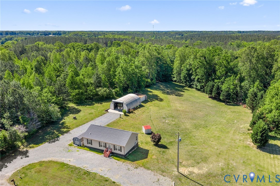 1450 Mt Prospect Road Laneview, VA 22504 - Photo 1 of 25 3.54 Ac. with 40' X 40' Quonset Hut with electric