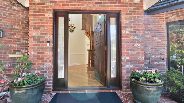 a view of an entryway