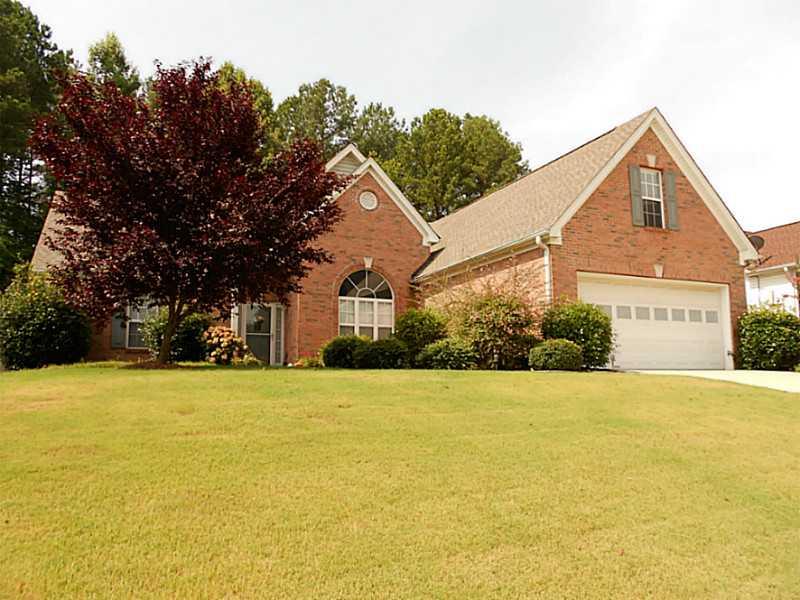 2150 Heatherton Road Dacula, GA 30019 - Photo 1 of 1 Exterior Front. Beautiful Brick / Vinyl Ranch on Park Like Yard!